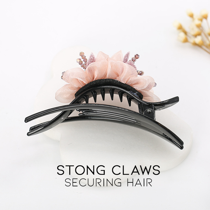 Elegant Floral Hair Clip