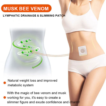 Fivfivgo™ Musk Bee Venom Lymphatic Drainage & Slimming Patches