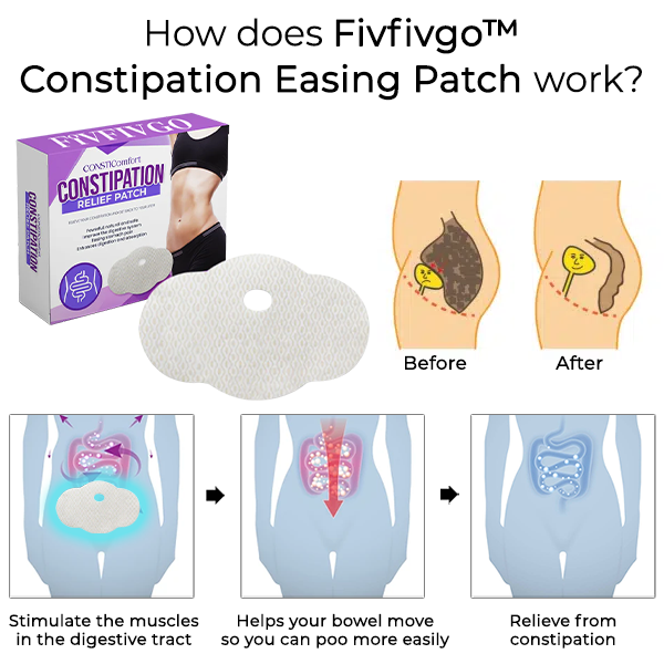 Fivfivgo™ ConstiComfort Constipation Relief Patch