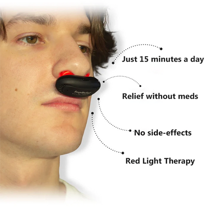 Fivfivgo™ RespiRelief Red Light Nasal Therapy Instrument